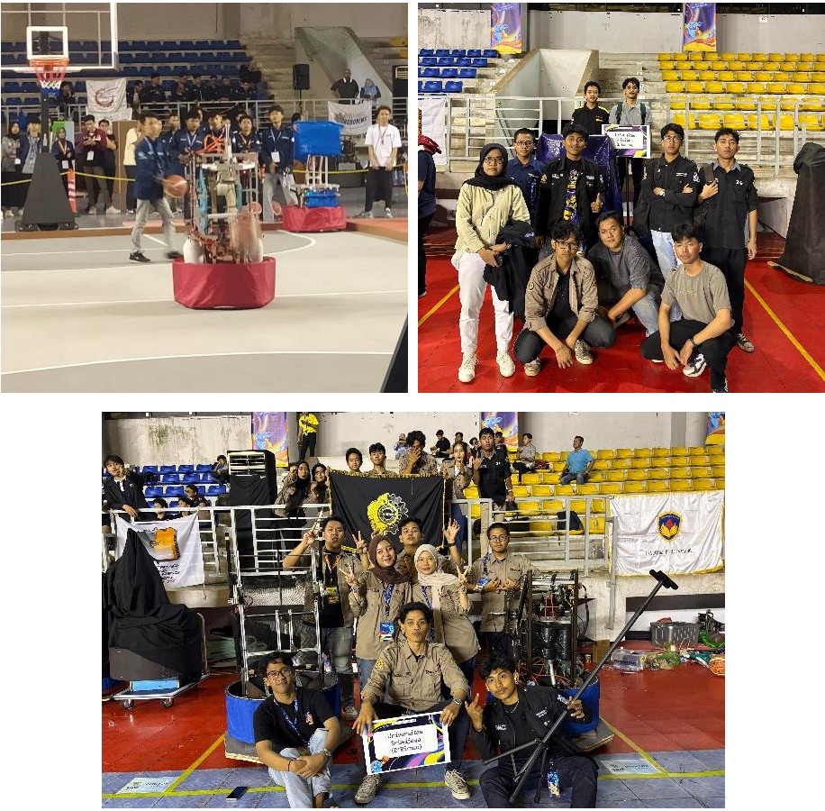 Tim Klub Robotika Universitas Sriwijaya pada Kontes Robot Indonesia 2025